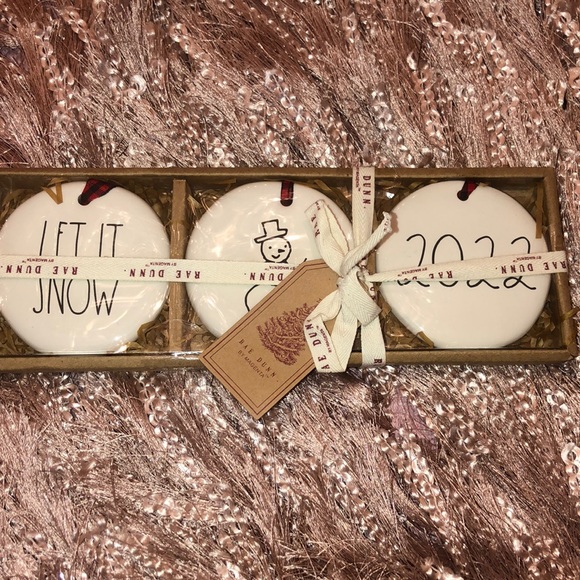 NWT Rae Dunn Christmas 2022 Ornaments - Picture 1 of 6